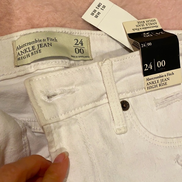 Abercrombie & Fitch ankle jeans high rise 24/00 (jn1) - Picture 4 of 8